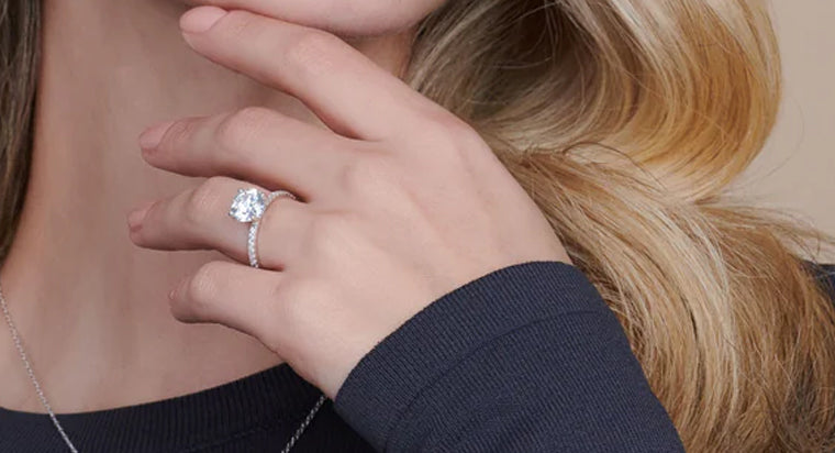 I lost a tiny diamond deals from my halo engagement ring