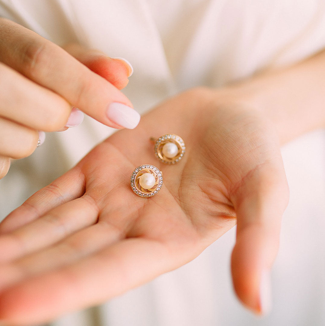 Shell Pearl Ring Mother of Pearls Natural Shell Pearl June 