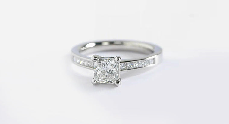 Princess Cut Diamonds & Their History | With Clarity