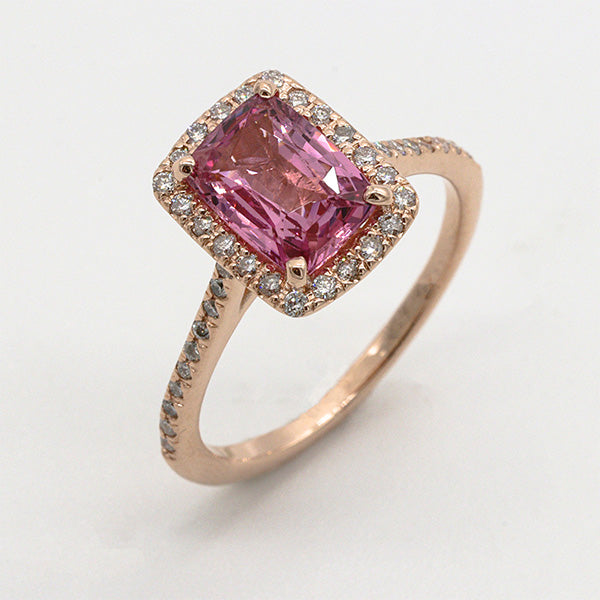 Pink Sapphire Formation – With Clarity