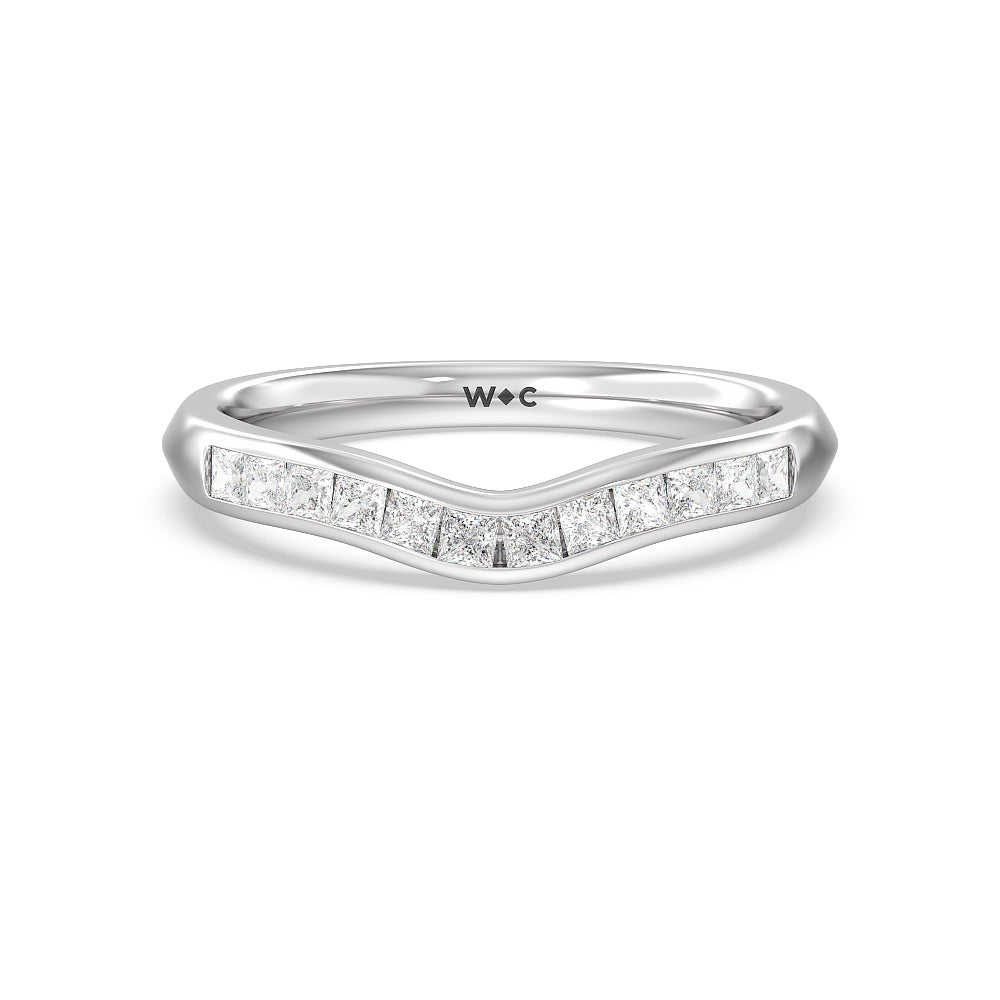 Kite setting sale wedding band