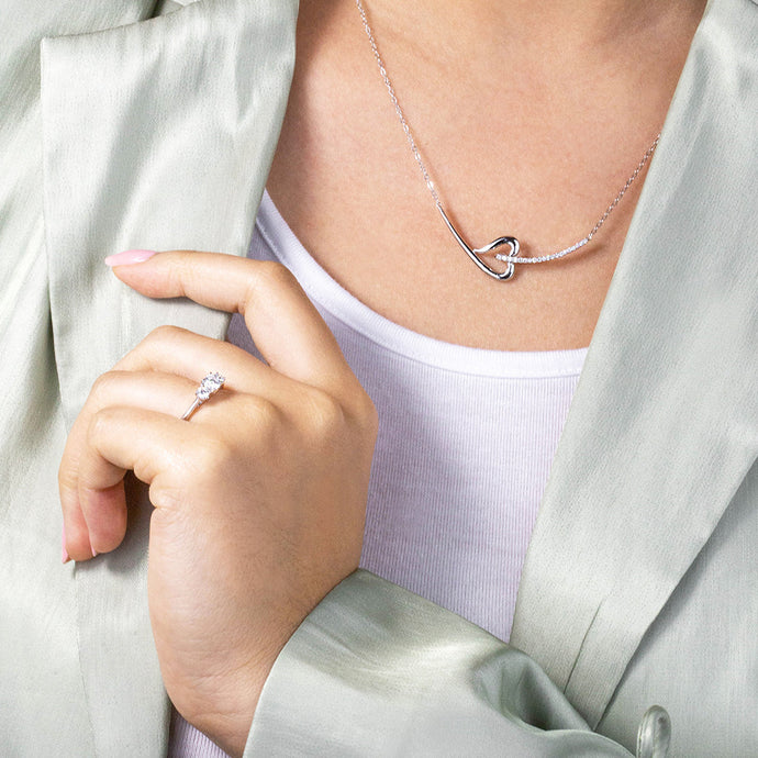 Long Link Diamond Tennis Necklace – Ashley Zhang Jewelry