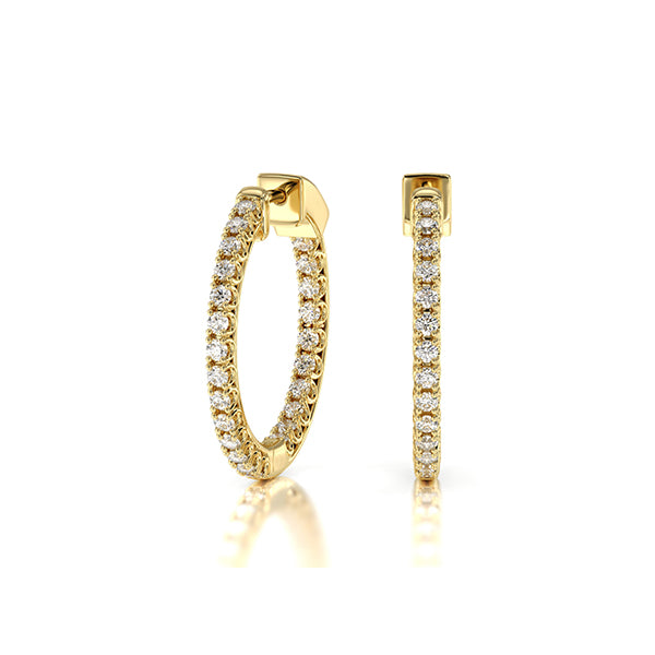 A Guide To Gold Hoop Earrings