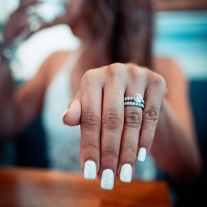 How to Wear Your Wedding and Engagement Ring With Style