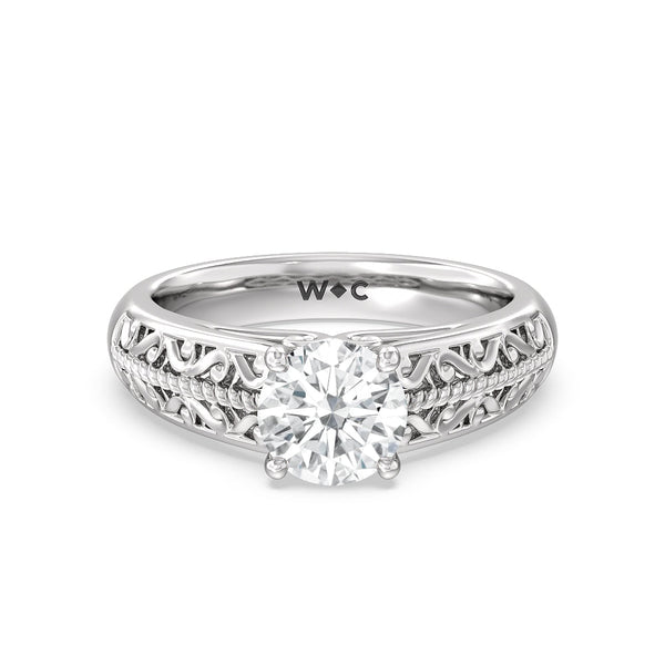 18k White Gold Pave Diamond Cocktail Ring features 3.35ct. DS-15000