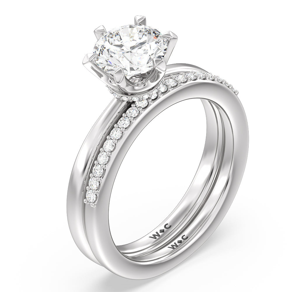 1.54CT ROUND DIAMOND SOLITAIRE ENGAGEMENT RING