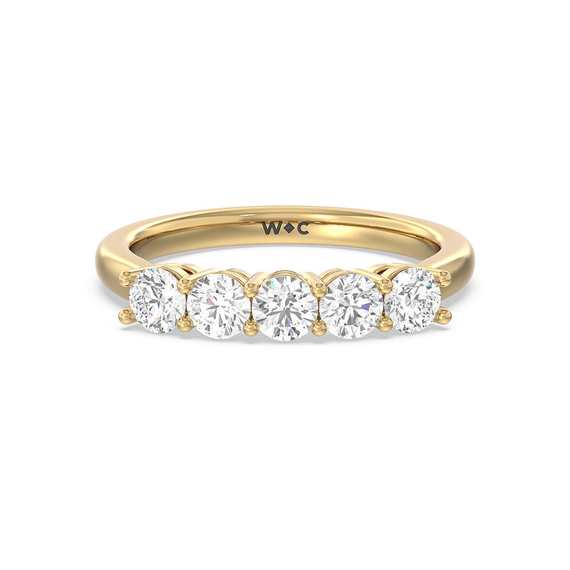 Explore Yellow Gold Women's Wedding Bands | With Clarity